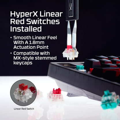 HyperX Alloy Core RGB – Membrane Gaming Keyboard, Comfortable Quiet Silent Keys with RGB LED Lighting Effects, Spill Resistant, Dedicated Media Keys, Compatible with Windows 10/8.1/8/7 – Black