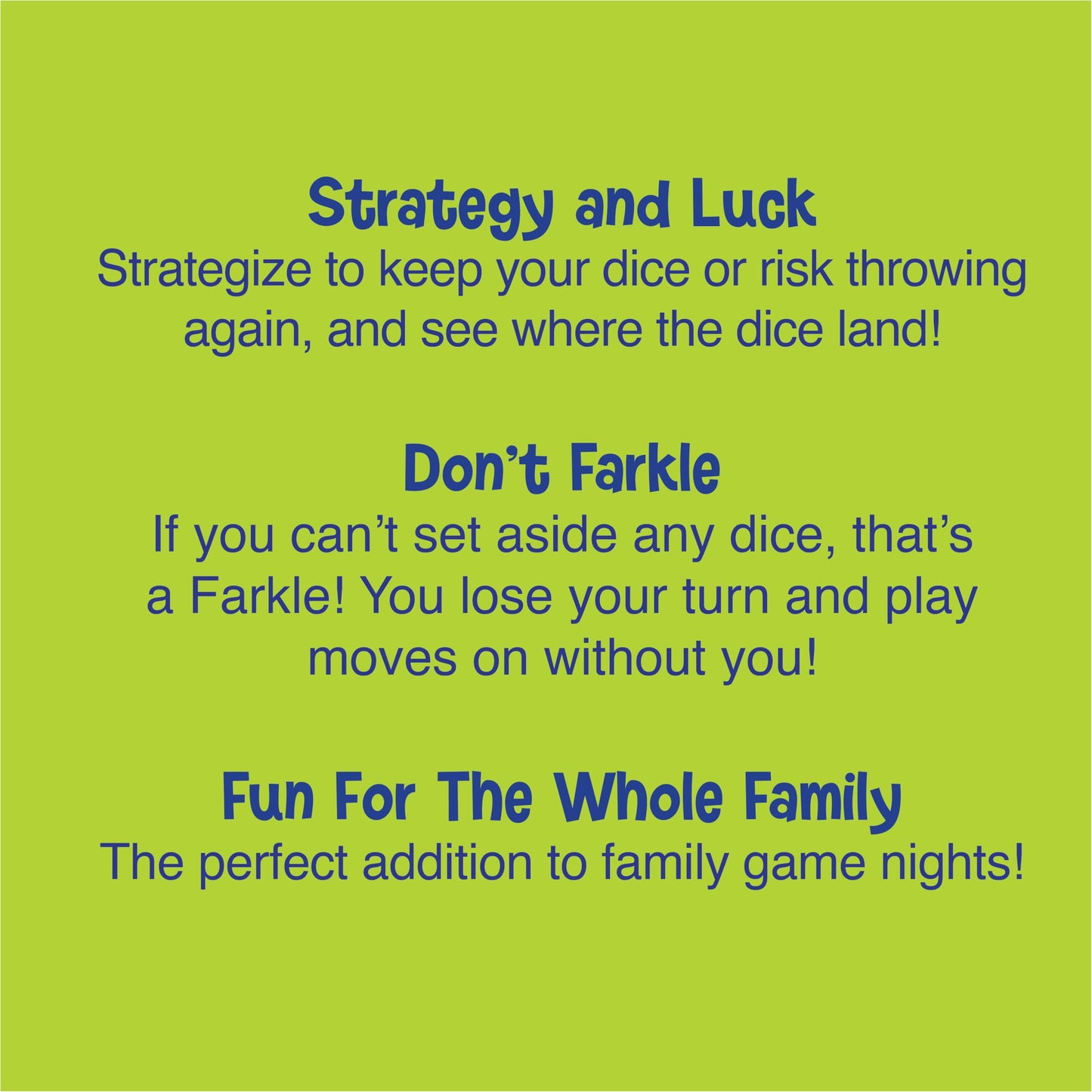 Farkle Classic Dice Games – Kids, Family Games, Travel Game, Adult Games, Board Game, Dice Cup, Dice Set, Farkle Score Sheets Included, Ages 8+