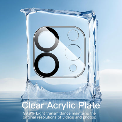 JETech Camera Lens Protector for iPad Pro 11-Inch M5/M4 and iPad Pro 13-Inch M5/M4, 9H Anti-Scratch HD Clear Tempered Glass, Full Coverage, Easy Installation, 3-Pack