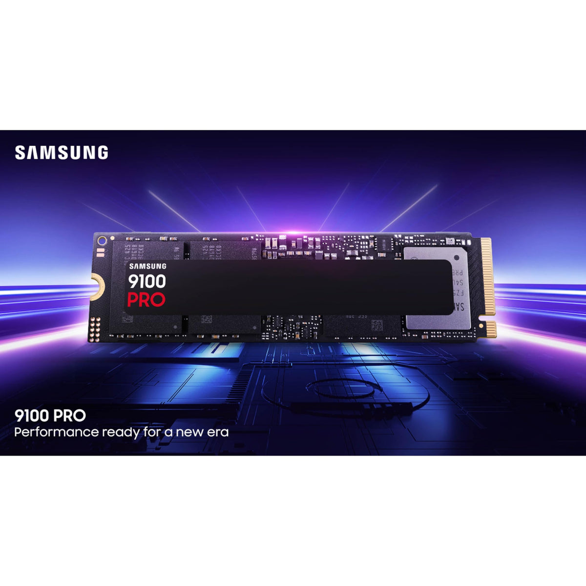 Samsung SSD 9100 PRO 2TB, PCIe 5.0x4 M.2 2280, Up to 14,700MB/s