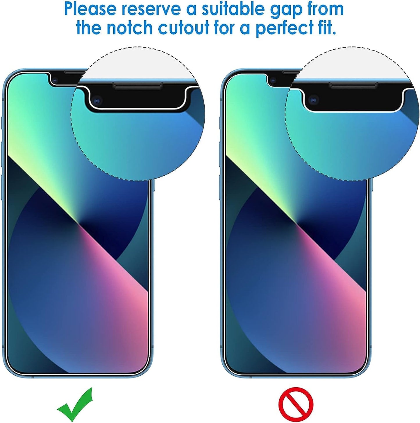 JETech Screen Protector for iPhone 17e (2026) / iPhone 16e / iPhone 14, Tempered Glass Film, 6.1-Inch Display, 3-Pack