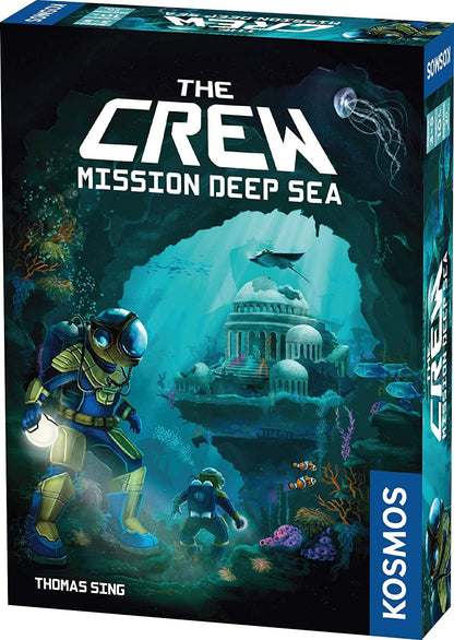 Thames & Kosmos The Crew - Quest for Planet Nine | Card Game | Kennerspiel des Jahres Winner | Cooperative | 3-5 Players | Ages 10+ | Trick-Taking | 50 Levels of Difficulty | Endless Replay