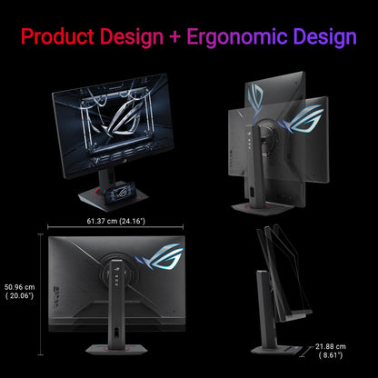 ASUS VG279Q 27" Full HD 1080p IPS 144Hz 1ms (MPRT) DP HDMI DVI Eye Care Gaming Monitor with FreeSync/Adaptive Sync