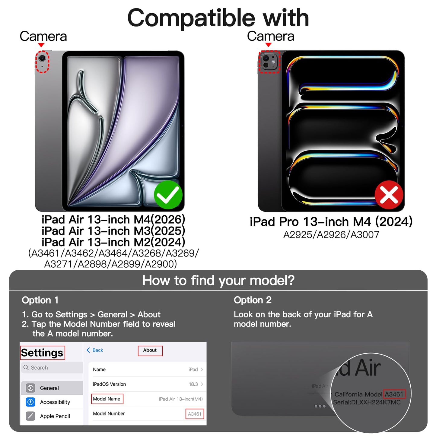 JETech Rotating Case for iPad Air 13-Inch M4/M3/M2 (2026/2025/2024) with Pencil Holder, 360 Degree Rotation Protective Stand Cover Clear Back, Auto Wake/Sleep (Purple)