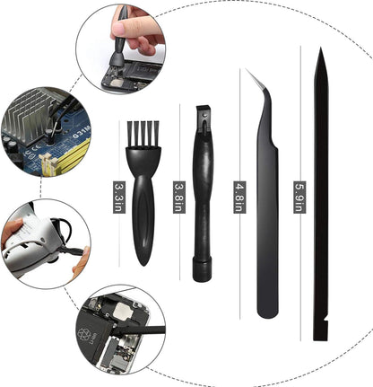 Screwdriver Set for MacBook, Tri-Wing Phillips Pentalobe Screwdrivers Repair Tool Kit for Apple MacBook Mac Retina Pro Air - 5 T5 T6