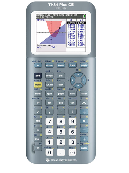 Texas Instruments TI-84 Plus CE Color Graphing Calculator, Black