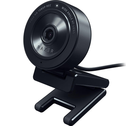 Razer Kiyo Streaming Webcam: 1080p 30 FPS / 720p 60 FPS - Ring Light w/Adjustable Brightness - Built-in Microphone - Advanced Autofocus