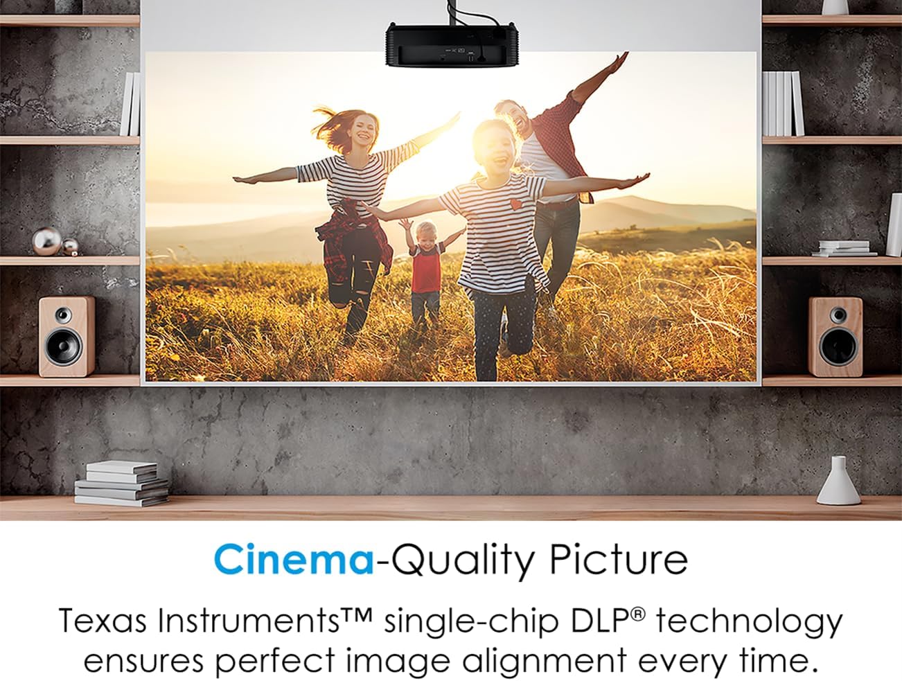 Optoma HD146X 1080P Full HD Vibrant Home Theater Projector