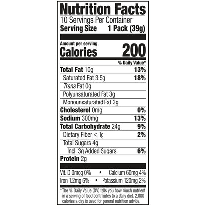 Lance Sandwich Crackers, Variety Pack, 3 Flavors, 20 Individually Wrapped Packs, 6 Sandwiches Each