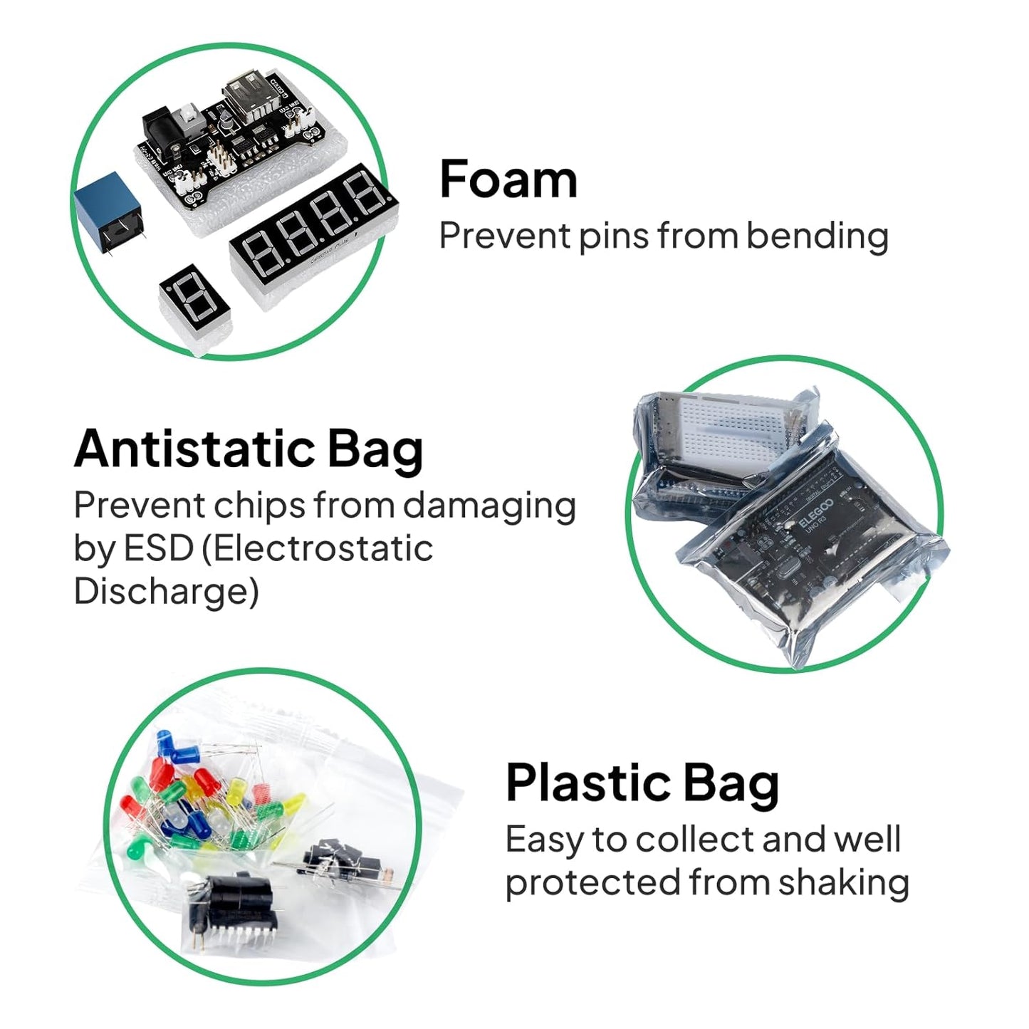 ELEGOO UNO Project Super Starter Kit with Tutorial and UNO R3 Board Compatible with Arduino IDE