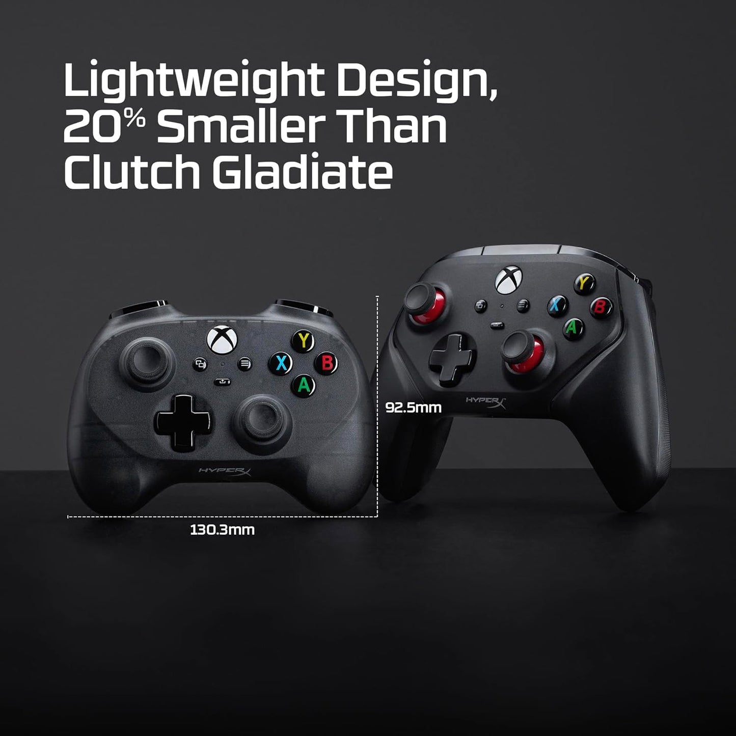 HyperX Clutch Tanto – Mini Wired Gaming Controller for Xbox Series X|S Licensed Compact Full Featured Wired Black
