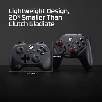 HyperX Clutch Tanto – Mini Wired Gaming Controller for Xbox Series X|S Licensed Compact Full Featured Wired Black