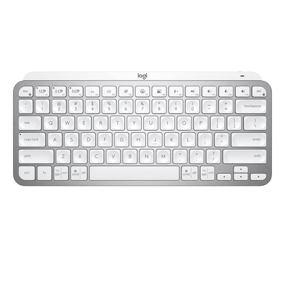 Logitech MX Keys Mini Minimalist Wireless Illuminated Keyboard, Compact, Bluetooth, Backlit, USB-C, Compatible with Apple macOS, iOS, Windows, Linux, Android, Metal Build - Graphite