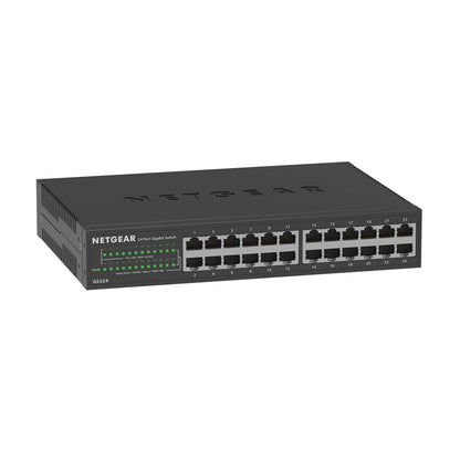 NETGEAR 8-Port Gigabit Ethernet Unmanaged Essentials Switch (GS308) - Home Network Hub, Office Ethernet Splitter, Plug-and-Play, Silent Operation, Desktop or Wall Mount