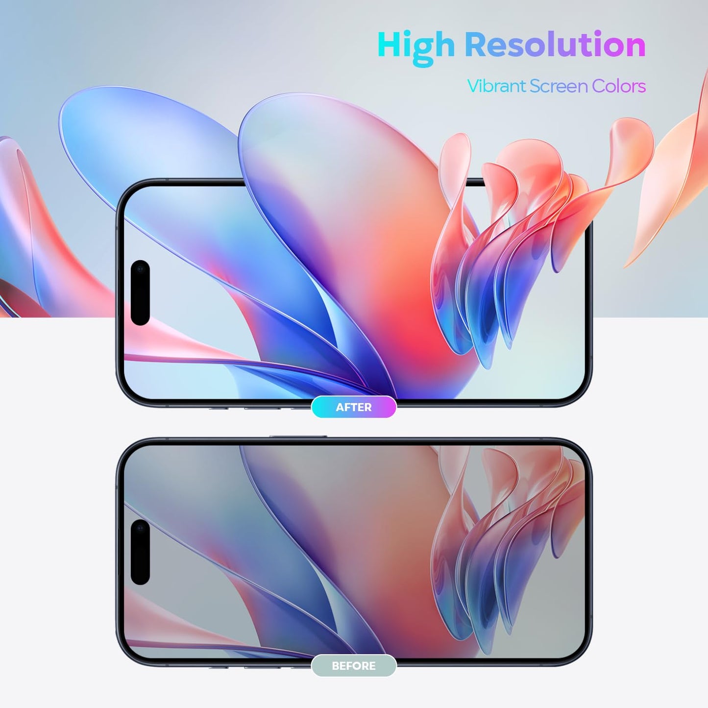 Compatible with iPhone XR Premium LCD Screen Replacement 6.1 inch (Model A1984, A2105, A2106, A2108) High Resolution Display digitizer Assembly Touch Screen