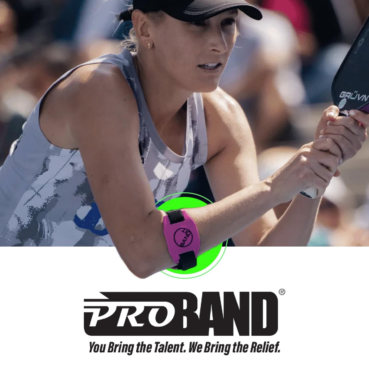 BandIT ® Therapeutic Arm Band for Elbow & Forearm Pain Relief, Anatomically Focused Dynamic Compression Band for Carpal Tunnel, Tendonitis, Tennis Elbow, Golfers Elbow, Sprains, & Arthritis, White