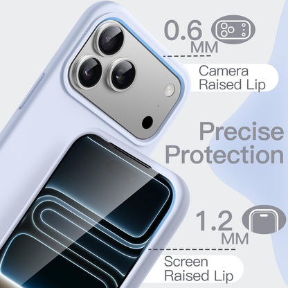 JETech Liquid Silicone Case for iPhone 17 Pro Max 6.9-Inch, Silky Soft Touch Full-Body Protection, Anti-Scratch Shockproof Phone Cover with Microfiber Lining (Dark Blue)