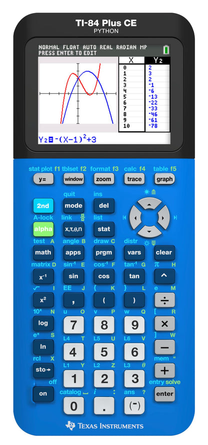 Texas Instruments TI-84 Plus CE Color Graphing Calculator, Black