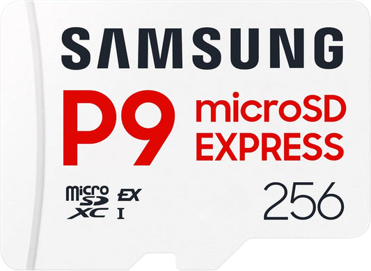 Samsung P9 Express microSDXC Express Memory Card 256GB
