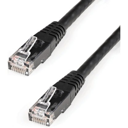 StarTech 6ft CAT6 Ethernet Cable - White CAT 6 Gigabit Ethernet Wire -250Mhz 100W PoE RJ45 UTP Molded Network Patch Cord with Strain Relief (C6PATCH6WH)