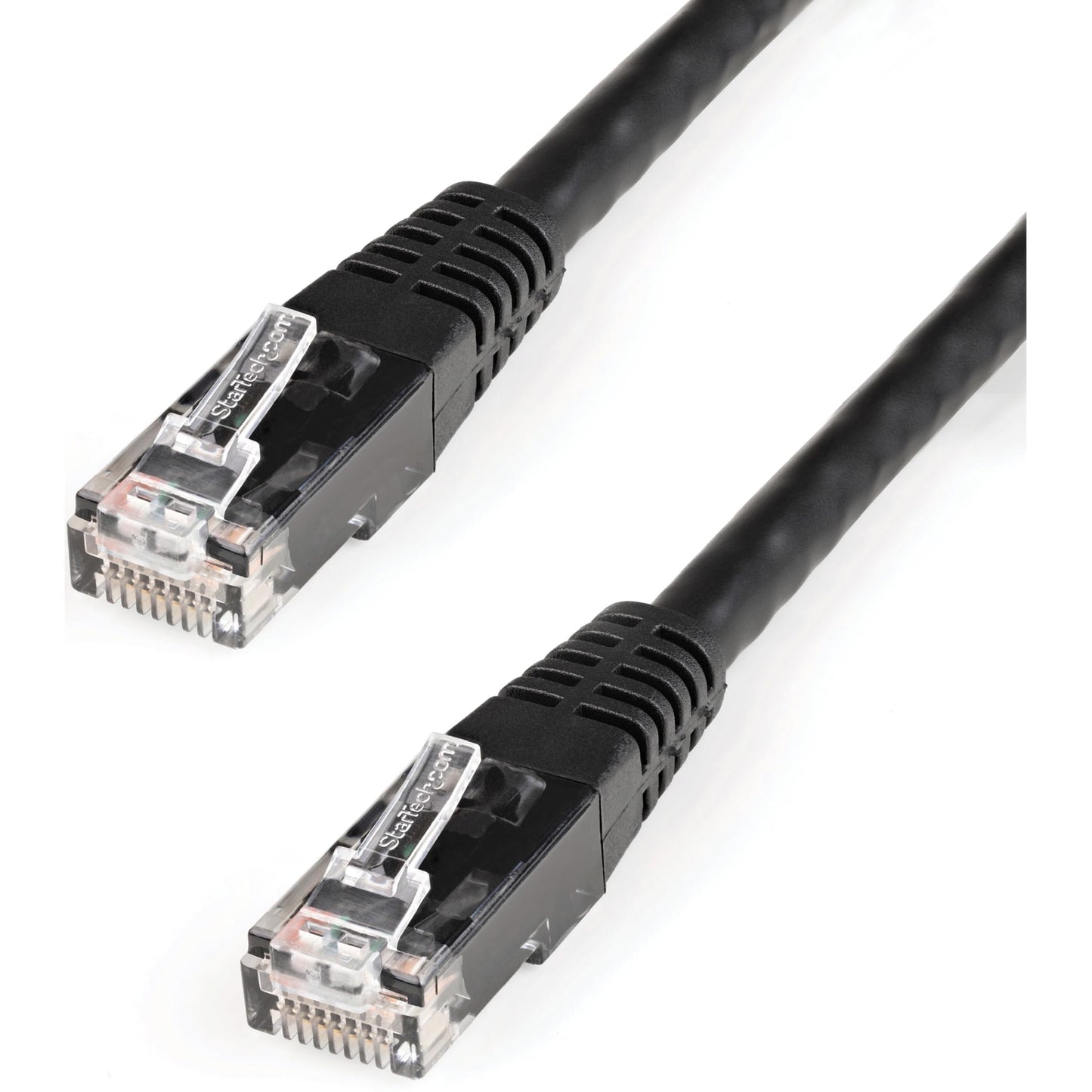 StarTech 6ft CAT6 Ethernet Cable - White CAT 6 Gigabit Ethernet Wire -250Mhz 100W PoE RJ45 UTP Molded Network Patch Cord with Strain Relief (C6PATCH6WH)