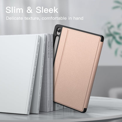 JETech Case for Samsung Galaxy Tab S10 Lite / S10 FE / S9 FE 10.9-Inch with S Pen Holder, Slim Folio Stand Protective Tablet Cover, Multi-Angle Viewing (Black)