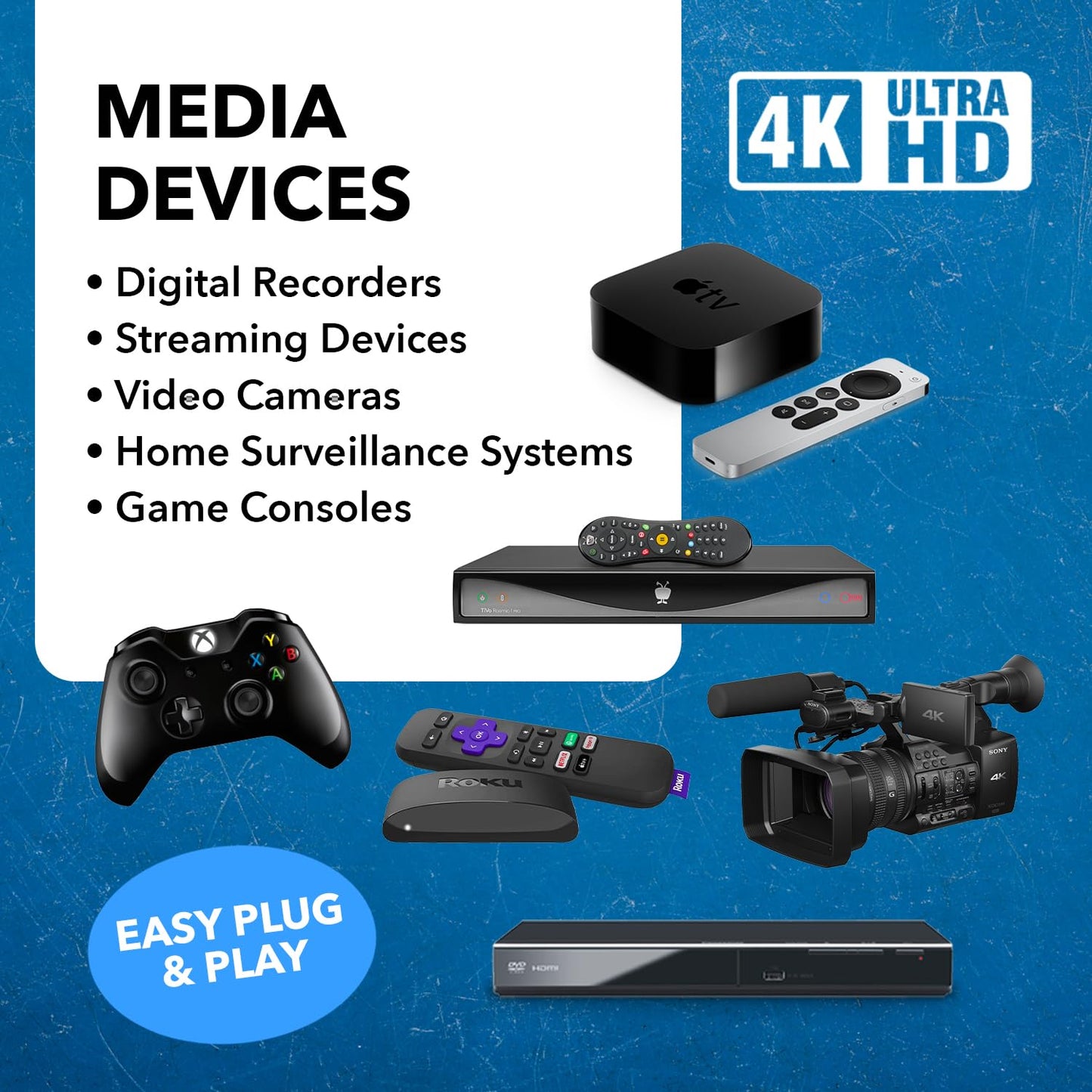 OREI 4K 4x4 HDMI Extender Matrix - UltraHD 4K @ 60Hz 4:4:4 Over Single CAT5e/6/7 Cable with HDR Switcher & IR Control, RS-232 - Up to 230 Ft - 1080P Downscale - 4 x Loop Out - 4 Receivers Included