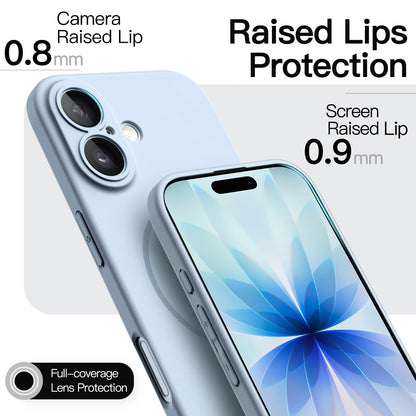 JETech Magnetic Slim Case for iPhone 17 Pro Max 6.9-Inch, Compatible with MagSafe, Ultra-Thin Lightweight Minimalist Phone Cover with Matte Finish and Full Camera Lens Protection (Black)