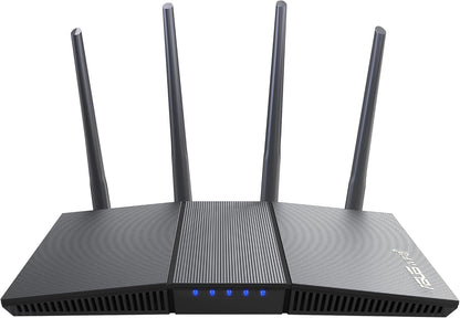 ASUS RT-AX3000S Dual Band WiFi 6 Extendable Router, Instant Guard, Parental Control Scheduling, Built-in VPN, AiMesh Compatible