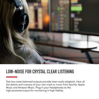Focusrite Scarlett Solo 4th Gen USB Audio Interface, for the Guitarist, Vocalist, or Producer — High-Fidelity, Studio Quality Recording, and All the Software You Need to Record