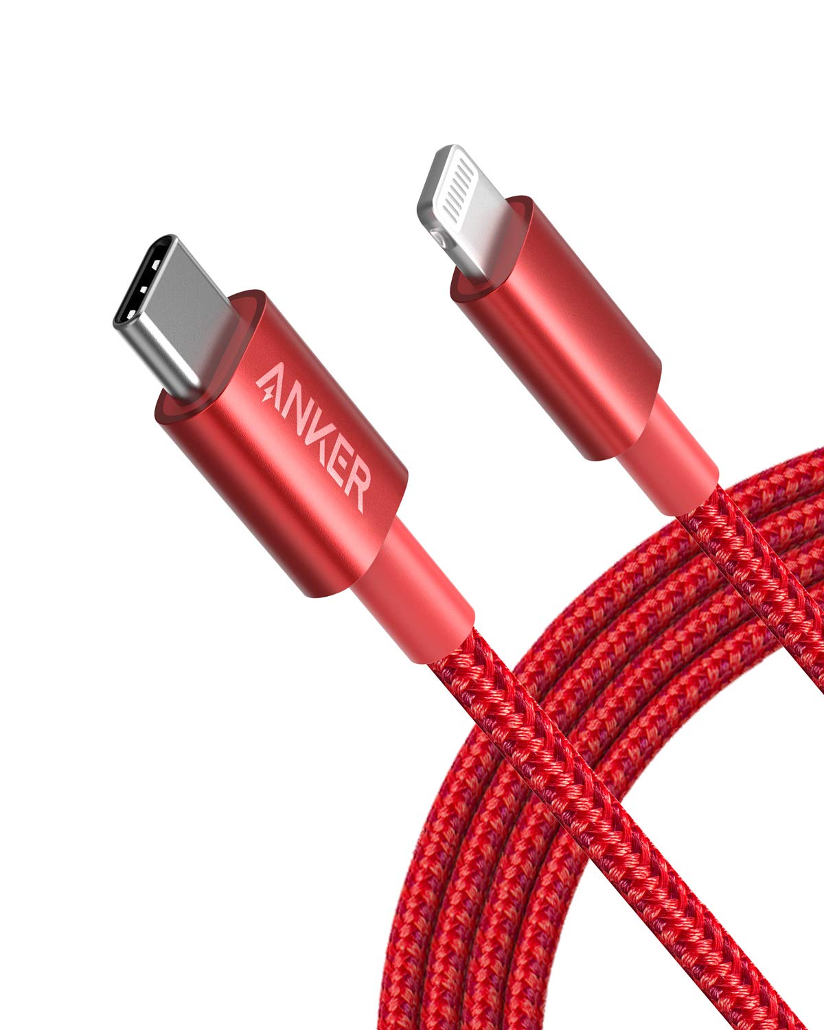 Anker New Nylon USB C to Lightning Cable, Apple MFi Certified for iPhone 14 Series, and More (6FT, Black)