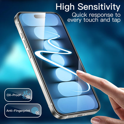 JETech Full Coverage Screen Protector for iPhone 17e (2026) / iPhone 16e, 9H Tempered Glass Film, Case-Friendly, HD Clear, 6.1-Inch Display, 3-Pack