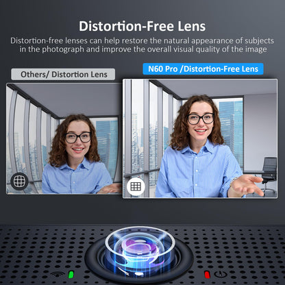 NexiGo N60 1080P Webcam with Microphone, Software Control & Privacy Cover, USB HD Computer Web Camera, Plug and Play, for Zoom/Skype/Teams, Conferencing and Video Calling