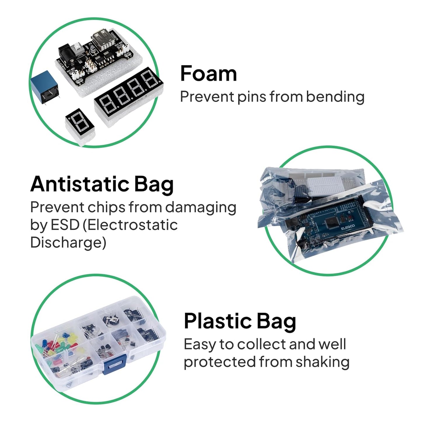 ELEGOO Mega R3 Project The Most Complete Ultimate Starter Kit with Tutorial Compatible with Arduino IDE