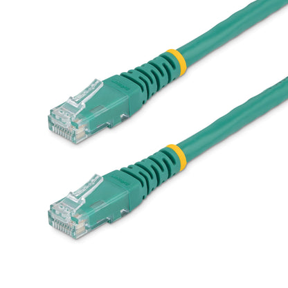 StarTech 6ft CAT6 Ethernet Cable - White CAT 6 Gigabit Ethernet Wire -250Mhz 100W PoE RJ45 UTP Molded Network Patch Cord with Strain Relief (C6PATCH6WH)