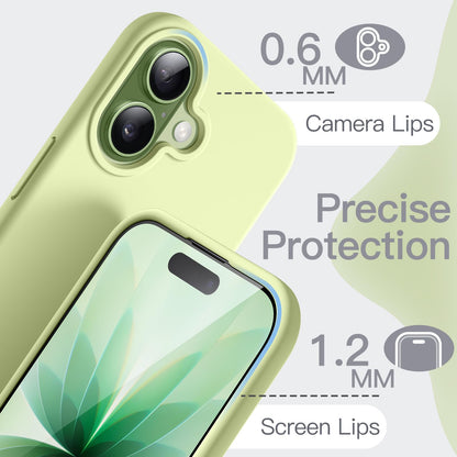 JETech Liquid Silicone Case for iPhone 17 Pro Max 6.9-Inch, Silky Soft Touch Full-Body Protection, Anti-Scratch Shockproof Phone Cover with Microfiber Lining (Dark Blue)