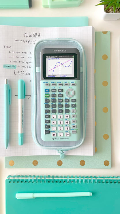 Texas Instruments TI-84 Plus CE Color Graphing Calculator, Black