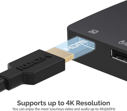 SABRENT 2 Port USB Type C KVM Switch with 60 Watt Power Delivery Option (USB KCPD)