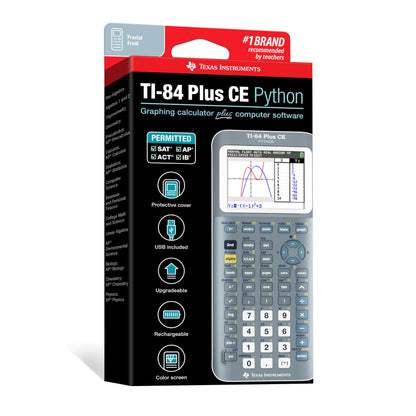 Texas Instruments TI-84 Plus CE Color Graphing Calculator, Black