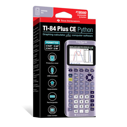 Texas Instruments TI-84 Plus CE Color Graphing Calculator, Black