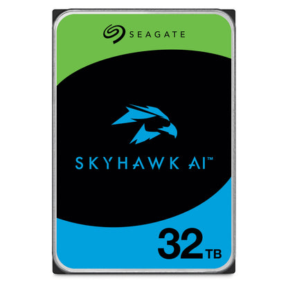 Seagate Skyhawk 4TB Video Internal Hard Drive HDD – 3.5 Inch SATA 6Gb/s 64MB Cache for DVR NVR Security Camera System with Drive Health Management and in-House Rescue Services (ST4000VXZ16/016)
