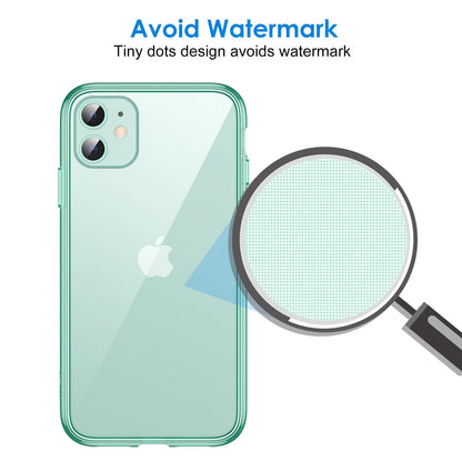 JETech Case for iPhone 11 6.1-Inch, Non-Yellowing Shockproof Phone Bumper Cover, Anti-Scratch Clear Back (Clear)