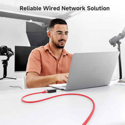 Cable Matters 10Gbps Snagless Cat 6 Ethernet Cable - 20ft, Cat 6 Cable, Cat6 Cord, Ethernet Cord, Black