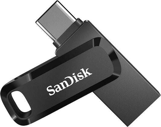 SANDISK 512GB Ultra Dual Drive Go, USB-C & USB-A, Up to 400MB/s Read Speeds