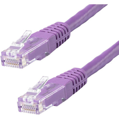 StarTech 6ft CAT6 Ethernet Cable - White CAT 6 Gigabit Ethernet Wire -250Mhz 100W PoE RJ45 UTP Molded Network Patch Cord with Strain Relief (C6PATCH6WH)
