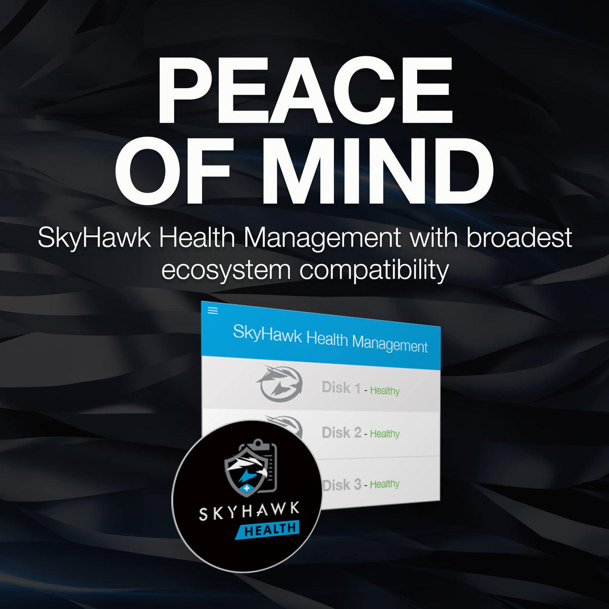 Seagate Skyhawk 4TB Video Internal Hard Drive HDD – 3.5 Inch SATA 6Gb/s 64MB Cache for DVR NVR Security Camera System with Drive Health Management and in-House Rescue Services (ST4000VXZ16/016)