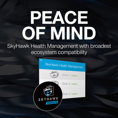 Seagate Skyhawk 4TB Video Internal Hard Drive HDD – 3.5 Inch SATA 6Gb/s 64MB Cache for DVR NVR Security Camera System with Drive Health Management and in-House Rescue Services (ST4000VXZ16/016)