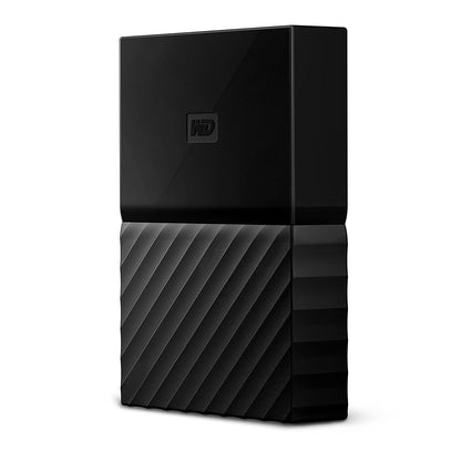 WD 5TB My Passport, Portable External Hard Drive, Black, backup software with defense against ransomware, and password protection, USB 3.1/USB 3.0 compatible - WDBPKJ0050BBK-WESN