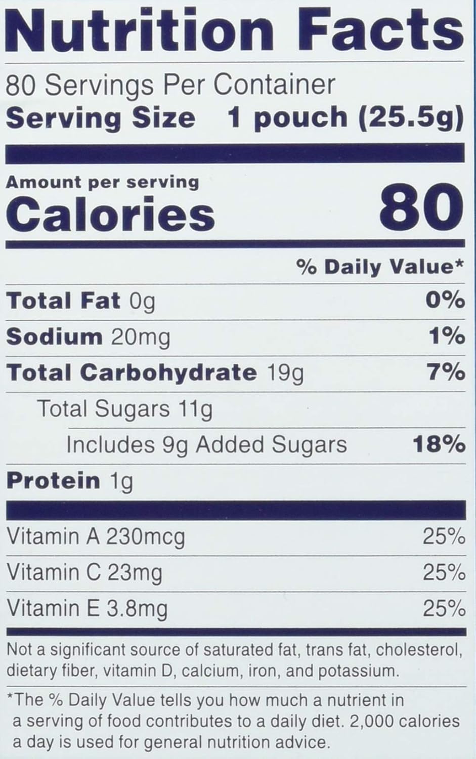 Welch's Pack of 80