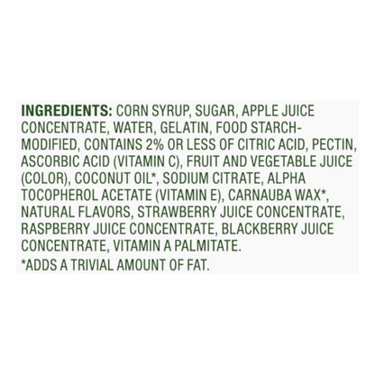 Black Forest Juicy Burst Fruit Snacks, Berry Medley, 0.8 Ounce Pouches (22 Count)
